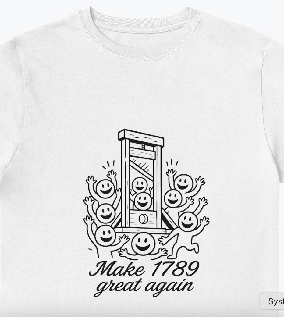 1789 t-shirt